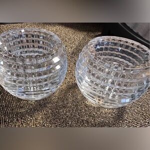 Baccarat Eye Votives, Set of 2